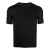 Super strak, glanzend, getailleerd T-shirt “Black” 720458TNVI21000