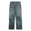 Super versleten baggy broek “Light Blue” 745248TNW014012