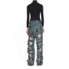 Super versleten baggy broek “Light Blue” 745248TNW014012