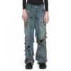 Super versleten baggy broek “Light Blue” 745248TNW014012