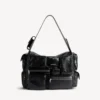 Superbusy grote slingbag in zwart