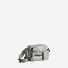 Superdrukke cameratas voor heren in Balenciaga-grijs