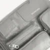 Superdrukke cameratas voor heren in Balenciaga-grijs