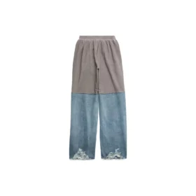 Sweatpant met patches “Grey Indigo” 745264TNW014012
