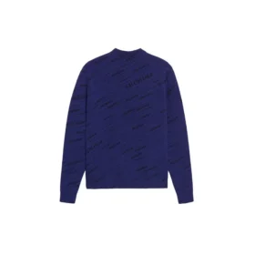 Sweatshirt met diagonaal logo “Blue” 583080T15244160