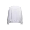Sweatshirt met ronde hals en scriptlogo “White” 697869TMVB59040