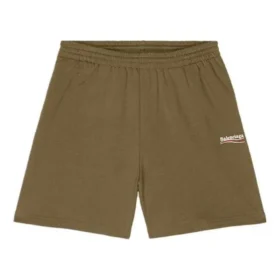 Sweatshorts voor Political Campaigns “Khaki” 676137TKVI92463