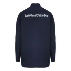 Symbolisch shirt met lange mouwen “Navy” 621924TIM394100