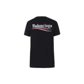 T-shirt met alfabetlogo en korte mouwen, zwart 612964TIV521070