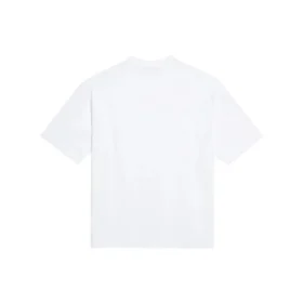 T-shirt met bandportret en logo, retro, korte mouwen “White” 612965TIV479000