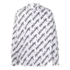 T-shirt met gekrabbeld logo, korte mouwen, ruime pasvorm “White” 662983TLLJ49040
