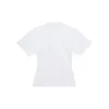 T-shirt met graffitilogo, korte mouwen, wit 641590TJV969040