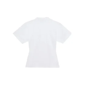 T-shirt met graffitilogo, korte mouwen, wit 641590TJV969040