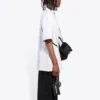 T-shirt met graffitilogo, korte mouwen, wit 641590TJV969040