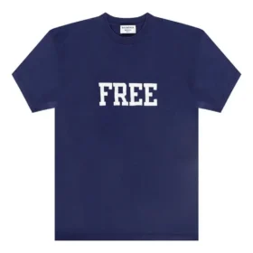 T-shirt met gratis logo “Navy” 612965TKVD33967
