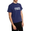 T-shirt met gratis logo “Navy” 612965TKVD33967
