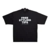 T-shirt met gratis stylingtips “Black White” 744439TOVG29034