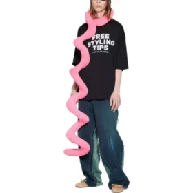 T-shirt met gratis stylingtips “Black White” 744439TOVG29034