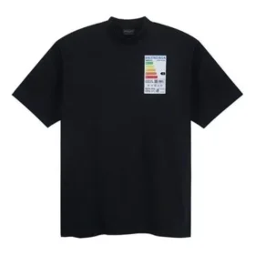 T-shirt met koelkaststempel “Black” 739784TOVD71055