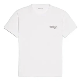 T-shirt met korte mouwen en alfabetlogo “White” 612964TIV529040