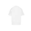 T-shirt met korte mouwen en Crown-logo in alfabetprint, wit 594599TGV489000