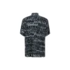 T-shirt met korte mouwen en gemengde typografische logoprint “Black Grey” 556854TELF21269