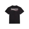 T-shirt met korte mouwen en logo van de Political Campaign “Zwart” 612964TKVJ11070