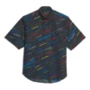 T-shirt met korte mouwen en logoprint “Black” 556869TDL542771