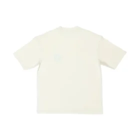 T-shirt met korte mouwen en Scissor Crest-logo “Cream” 612966TMVA29069