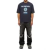 T-shirt met korte mouwen en Varsity-logo “Navy” 612966TMV954140