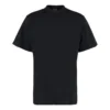 T-shirt met lange achterkant en boxy pasvorm “Zwart” 681045TLVH91070