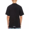 T-shirt met lange achterkant en boxy pasvorm “Zwart” 681045TLVH91070