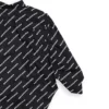 T-shirt met lange mouwen en ‘Typo’-logo-print “Zwart” 671663TLLJ11070