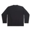 T-shirt met lange mouwen, oversized “Black Faded” 739783TOVF49034