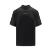 T-shirt met logo “Black White” 764235TQVN11083