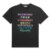 T-shirt met logo en korte mouwen “Zwart” 612965TJVI32771