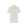 T-shirt met logo en ronde hals Grijs/Wit 612964TJVD99054