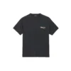 T-shirt met logo, losse pasvorm, korte mouwen, unisex, zwart 556150TAV441000