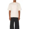 T-shirt met logo, medium pasvorm “Beige” 612966TMVF49069