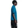 T-shirt met logo, medium pasvorm “Blue” 612966TLVB99567