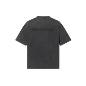 T-shirt met logo, medium pasvorm “Grijs” 612966TLVB91146