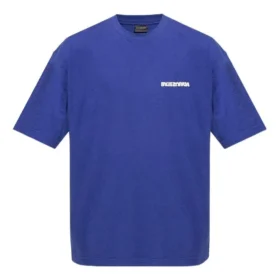 T-shirt met logo, medium pasvorm “Indigo” 612966TLVB34388