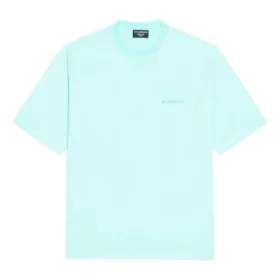 T-shirt met logo, medium pasvorm “Mint Tint” 612966TLVB93062