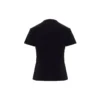 T-shirt met logo-opdruk en ronde hals, zwart 612964TIVD51000