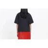 T-shirt met logo-opdruk, korte mouwen, unisex, zwart 583098TFV598465