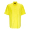 T-shirt met logo over het hele oppervlak “Yellow White” 534332TBL967201