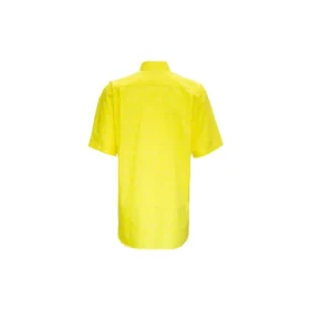 T-shirt met logo over het hele oppervlak “Yellow White” 534332TBL967201