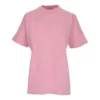 T-shirt met losse pasvorm, korte mouwen en alfabetlogo “Pink” 612965TIVG55700