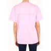 T-shirt met losse pasvorm, korte mouwen en alfabetlogo “Pink” 612965TIVG55700