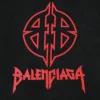 T-shirt met metalen BB-sjabloon “Black Red” 764235TPVI21568
